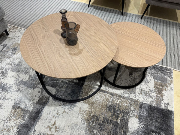 2-delige salontafel set Dover