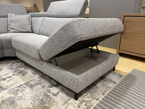 Hoekbank met relaxfunctie Match (287 cm x 254 cm)